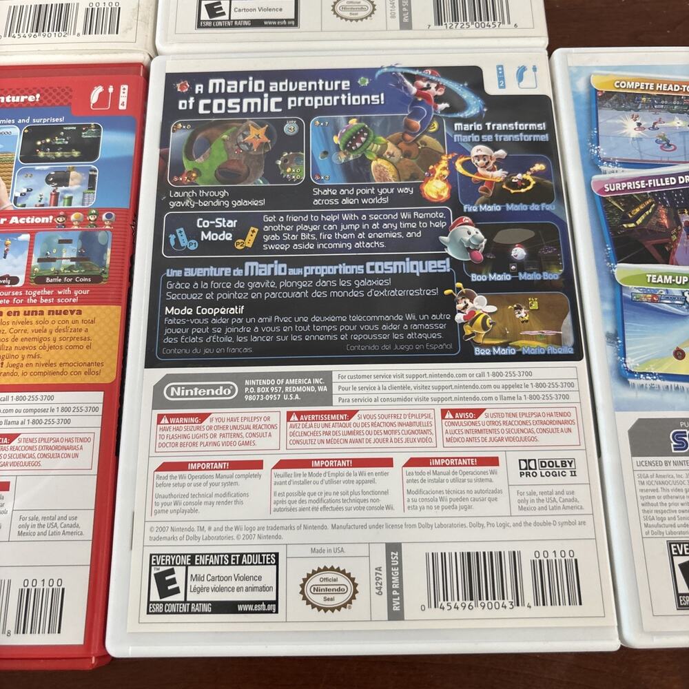 Nintendo Switch Video Games Lot Bundle Super Mario Kart Galaxy Olympic Mickey - Picture 15 of 16